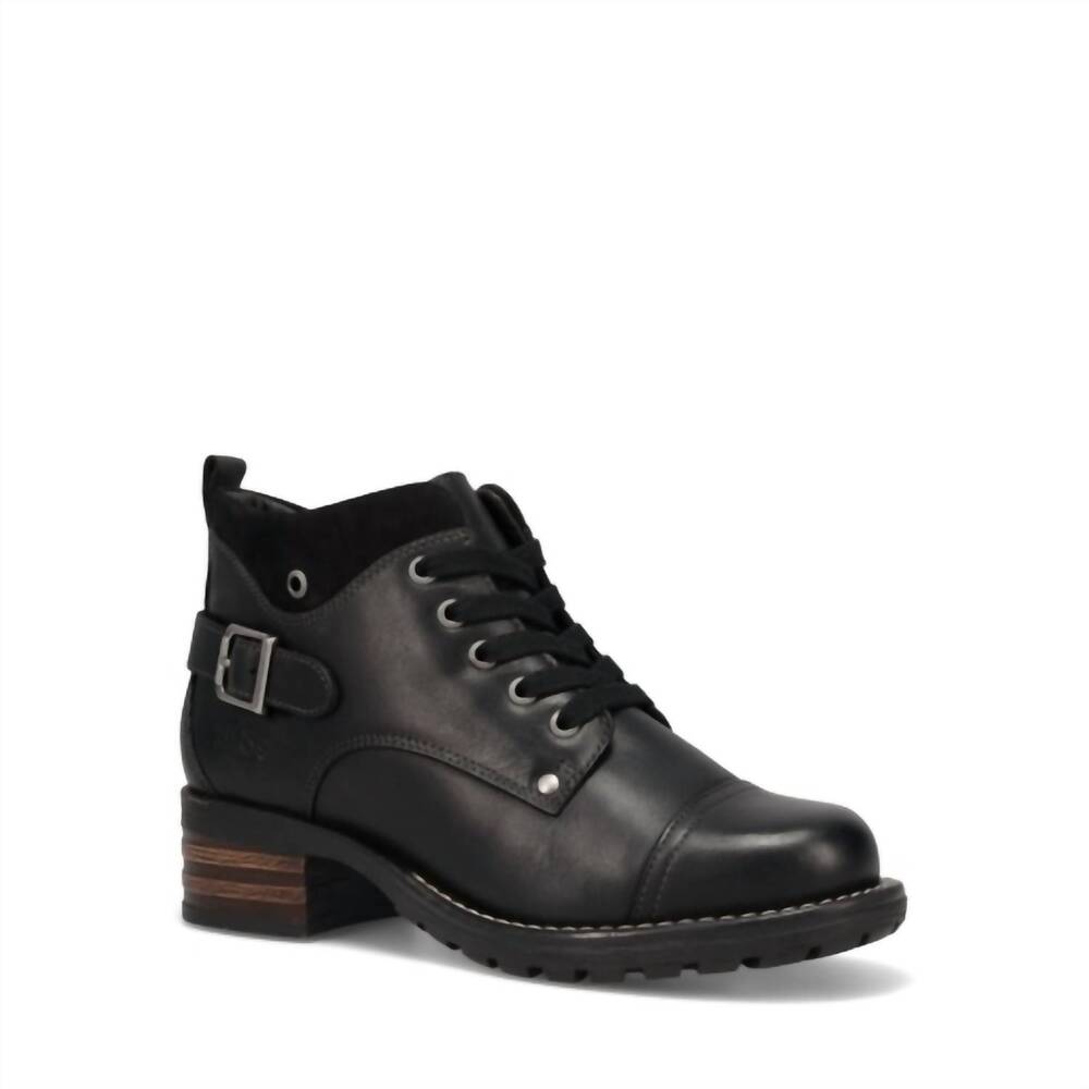 NEW TAOS women's mini crave ankle boots in black